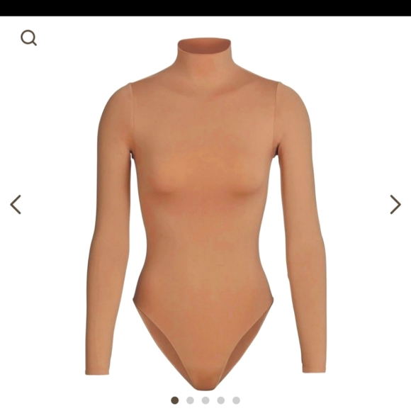 SKIMS Other - SKIMS New Mock Neck Bodysuit in Sienna size XXS/ XS